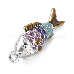 304 Stainless Steel Enamel Pendants&nbsp;STAS-I369-02P-01