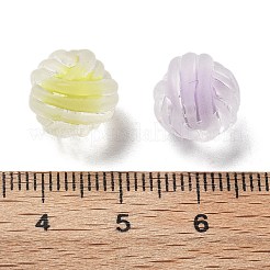 Frosted Transparent Acrylic Beads&nbsp;OACR-A032-32