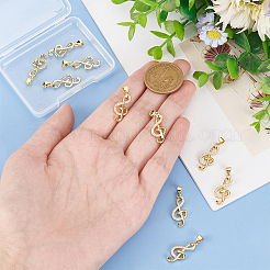 10Pcs Brass Micro Pave Cubic Zirconia Pendants&nbsp;KK-BC0010-39