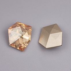 Pointed Back K9 Glass Rhinestone Cabochons&nbsp;RGLA-F062-C