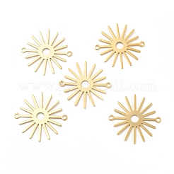 Brass Connector Charms&nbsp;KK-H435-10G