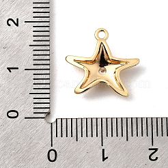 Brass Micro Pave Cubic Zirconia Pendants&nbsp;KK-P321-02A-G