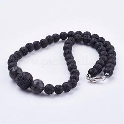 Natural Gemstone Beaded Necklaces & Stretch Bracelets Jewelry Sets&nbsp;SJEW-JS00918