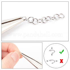 2000Pcs 304 Stainless Steel Open Jump Rings&nbsp;STAS-UN0029-61