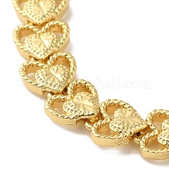 Rack Plating Brass Link Bracelets&nbsp;BJEW-K258-01B-G