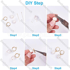 Brass Ball Head Pins&nbsp;KK-BBC0025-60B