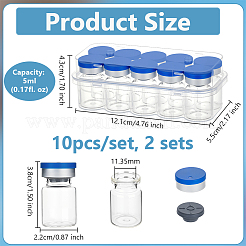 20Pcs Glass Powder Filling Bottle&nbsp;AJEW-OC0014-72