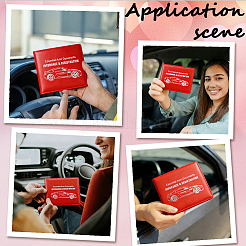 PU Leather Motor Vehicle Driver's License Protective Cover&nbsp;AJEW-WH20098-134E