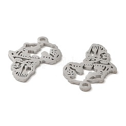 Non-Tarnish 304 Stainless Steel Pendants&nbsp;STAS-J042-32P
