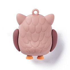 PVC Cartoon Owl Doll Pendants&nbsp;KY-C008-04A