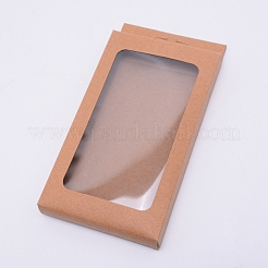 Foldable Creative Kraft Paper Box&nbsp;CON-WH0073-91B-01