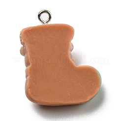 Opaque Resin Pendants&nbsp;CRES-D010-02E
