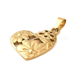 Ion Plating(IP) 304 Stainless Steel Pendants&nbsp;STAS-C103-34G