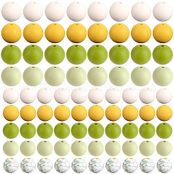 100Pcs Silicone Beads&nbsp;SIL-PA0001-39C