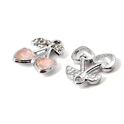 Alloy Rhinestone Pendants&nbsp;FIND-K032-06P