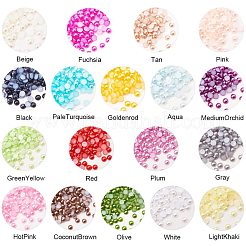ABS Plastic Cabochons&nbsp;SACR-PH0005-4mm-01
