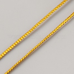 100M Braided Polyester Metallic Cord&nbsp;OCOR-WH0101-221A