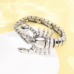 304 Stainless Steel Link Chain Bracelets for Women Men&nbsp;BJEW-P386-05AS