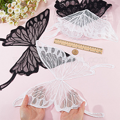 2Pcs 2 Colors Lace Iron on/Sew On Patches&nbsp;PATC-GF0001-54