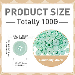 4-Hole Resin Buttons&nbsp;BUTT-TADJ0001-03A