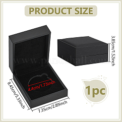 Rectangle PU Imitation Leather Coin Storage Boxes&nbsp;CON-WH0089-145B
