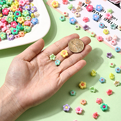 300Pcs 3 Styles Opaque Acrylic Beads&nbsp;MACR-SP0002-05