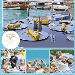 15Pcs Wood Bead Napkin Rings&nbsp;AJEW-PH01665