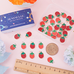 60Pcs 2 Styles Alloy Enamel Pendants&nbsp;ENAM-SC0003-87