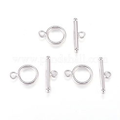 Brass Toggle Clasps&nbsp;KK-L189-23