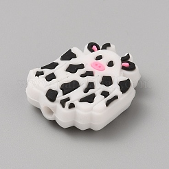 Halloween Themed PVC Plastic Beads&nbsp;SIL-SZC0005-14N