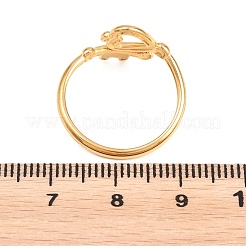 304 Stainless Steel Cuff Open Rings&nbsp;RJEW-Z140-01G