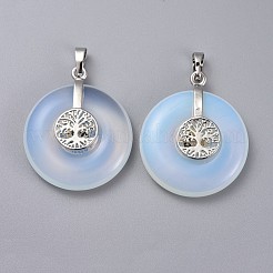 Natural & Synthetic Mixed Stone Pendants&nbsp;G-F640-E