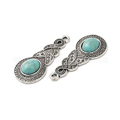Tibetan Style Alloy Pendant Rhinestone Settings&nbsp;PALLOY-F300-04AS