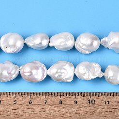 Natural Baroque Pearl Keshi Pearl Beads Strands&nbsp;PEAR-ZX007-06