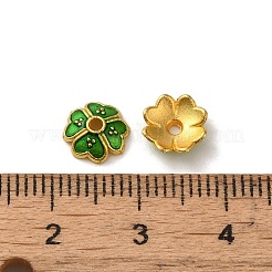 Alloy Enamel Beads Caps&nbsp;FIND-G074-02B