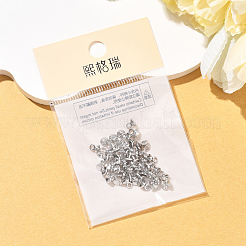 SHEGRACE Brass Bead Cap Bails&nbsp;XGRQ1U794-375P