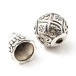 Tibetan Style Alloy 3 Hole Guru Beads&nbsp;FIND-A031-01AS
