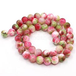 Natural Persian Jade Beads Strands&nbsp;G-D434-10mm-03