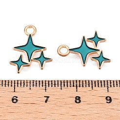 Alloy Enamel Pendants&nbsp;ENAM-T020-38D-RS