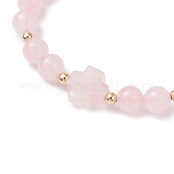 Natural Mixed Gemstone Beaded Braided Bead Bracelets for Women&nbsp;BJEW-JB12212