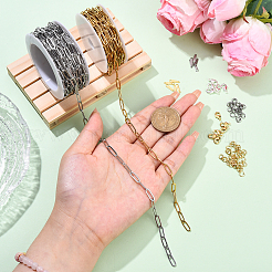 DIY Chain Necklaces/Bracelet Kits&nbsp;DIY-YW0017-22