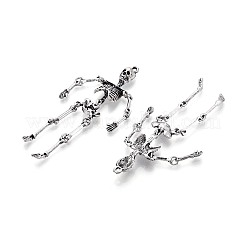 Tibetan Style Alloy Big Pendants&nbsp;TIBE-N016-05AS