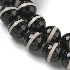 Tibetan Style dZi Beads Strands&nbsp;GG-CBA3DA1-02