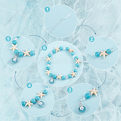 DIY Gemstone Bracelet Making Kit&nbsp;DIY-SC0019-95