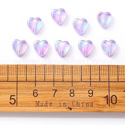 100Pcs Eco-Friendly Transparent Acrylic Beads&nbsp;TACR-YW0001-07D