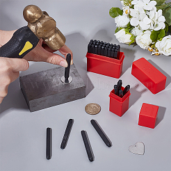 2 Boxs 2 Styles Carbon Steel Stamps&nbsp;DIY-UN0007-59