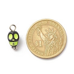 Skull Acrylic Pendants&nbsp;PALLOY-JF01757-01