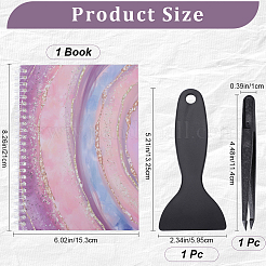 Sticker Collecting Loose-leaf A5 Spiral Bound Notebook&nbsp;AJEW-CP0007-84A