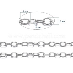 Brass Cable Chains&nbsp;CHC-034Y-P