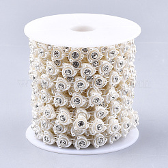 ABS Plastic Imitation Pearl Beaded Trim Garland Strand&nbsp;AJEW-S073-25